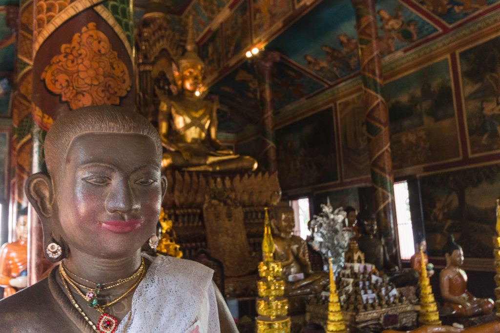 Bouddhas à la Pagode d'Argent, Phnom, Penh, Cambodge