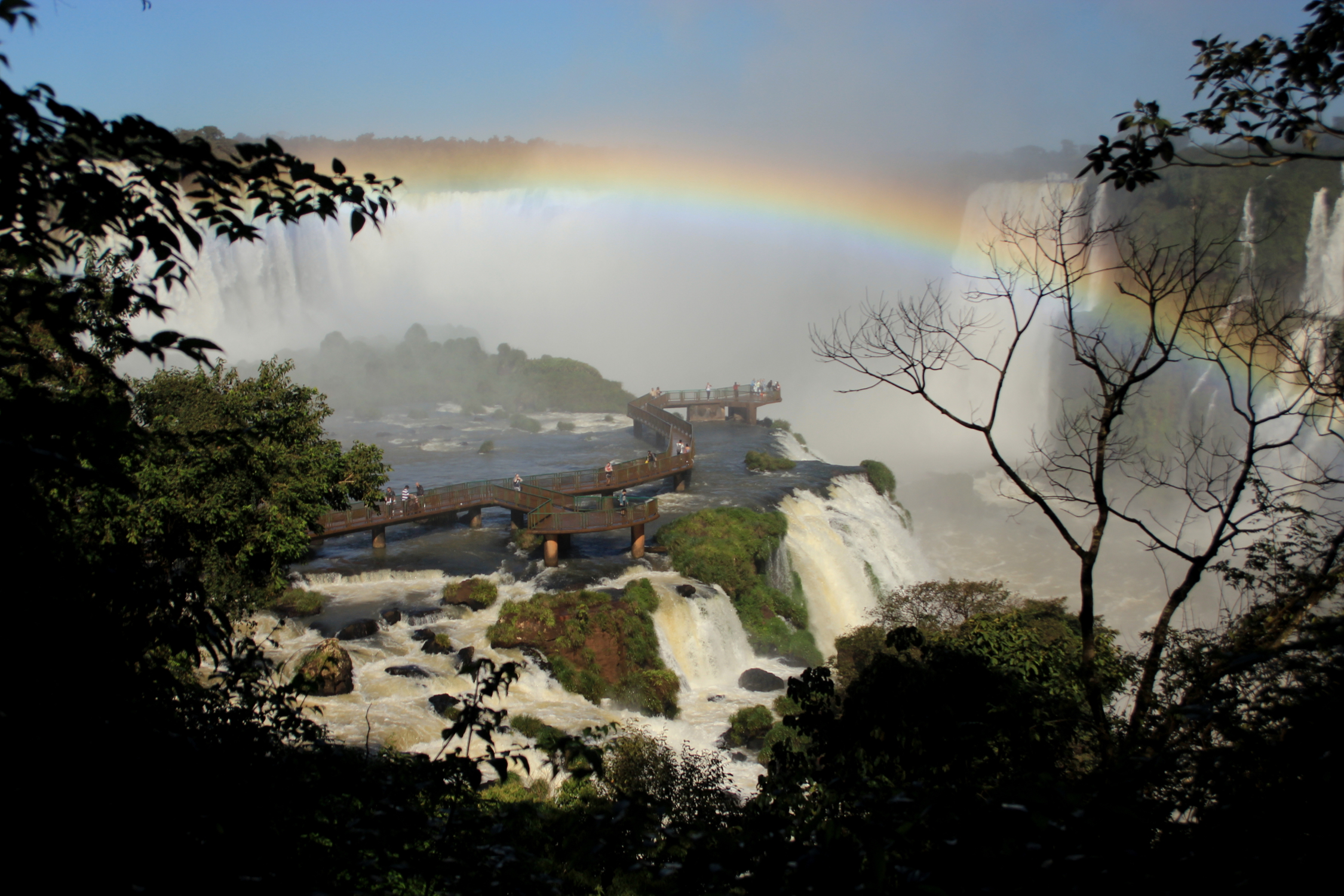 Chutes d'Iguazu côté Bésil