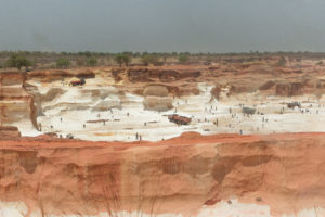 Carrière de pierre, Burkina Faso
