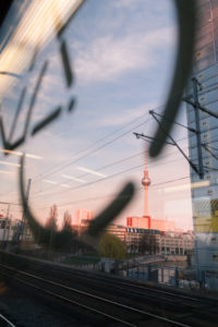 Aperçu de la tour de la télévision de Berlin