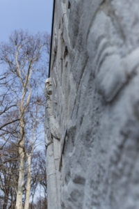 Détail d'un sarcophage du Mémorial Soviétique de Berlin