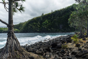 Plage de l'anse des cascades, la réunion