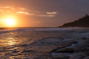 coucher de soleil plage grande anse