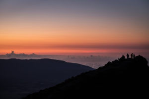 lever de soleil piton des neiges