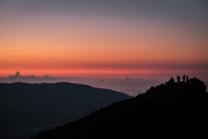 lever de soleil piton des neiges