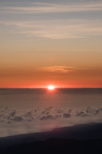 lever de soleil piton des neiges