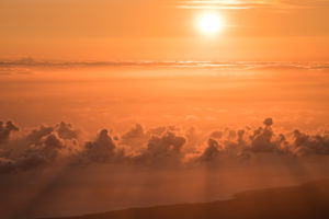 lever de soleil piton des neiges