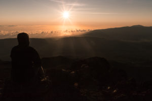 lever de soleil piton des neiges