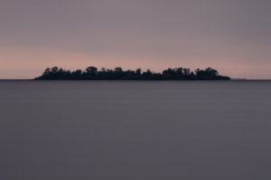 coucher de soleil ile san gabriel uruguay