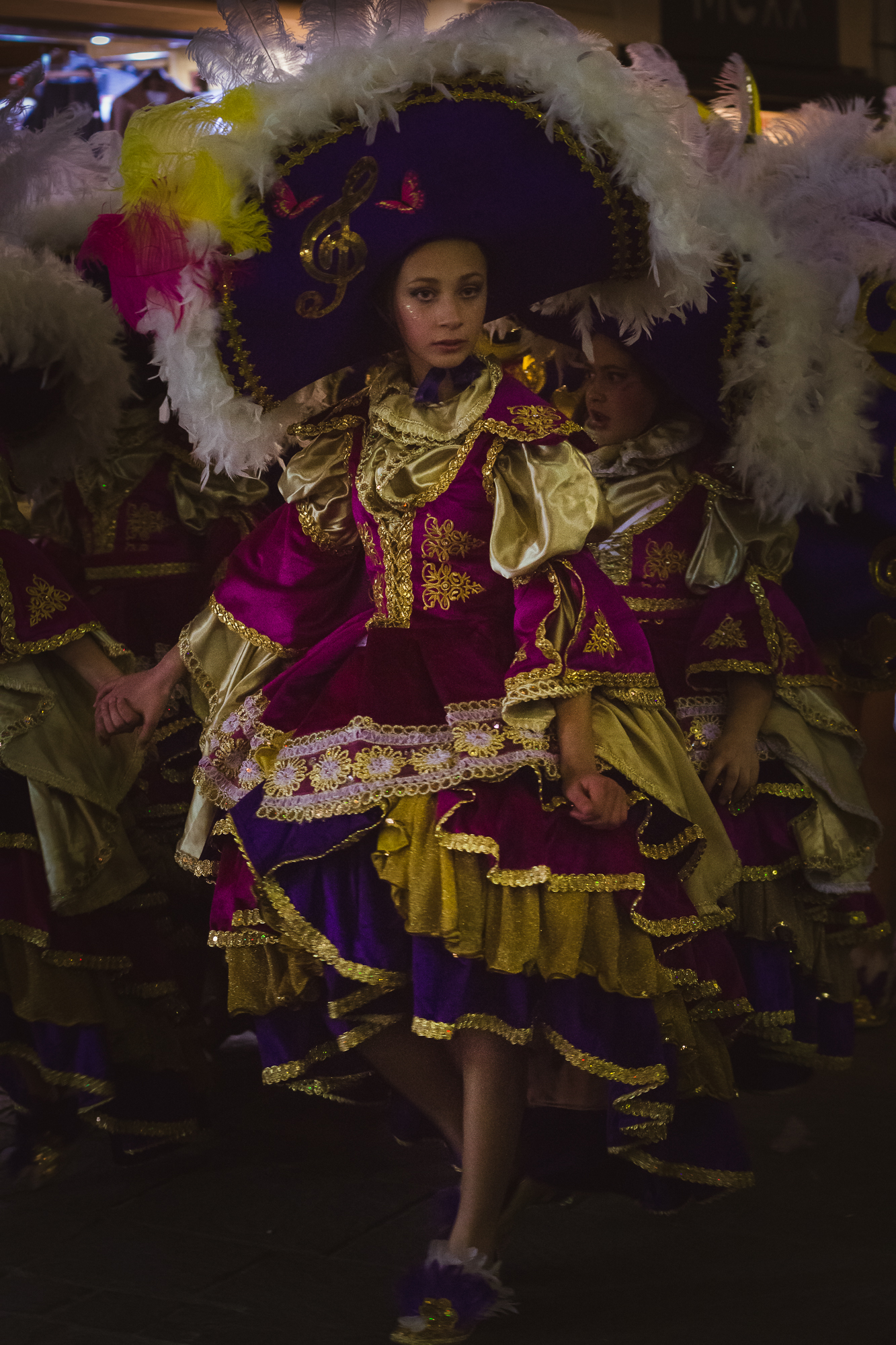 danseuse costumée carnaval de malte