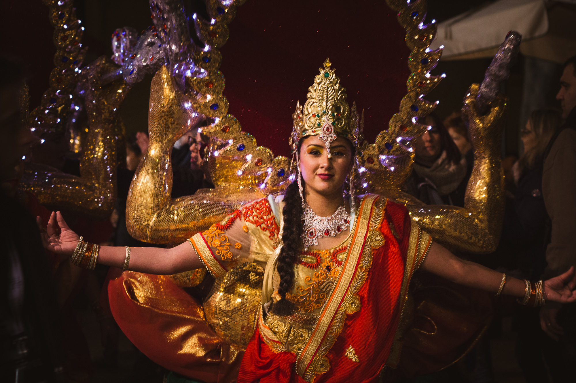 danseuse indienne carnaval malte