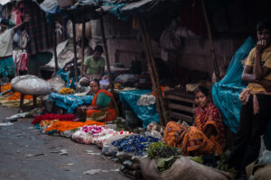 vendeuses de fleurs calcutta