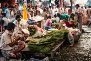 Mullick Ghat marché aux fleurs