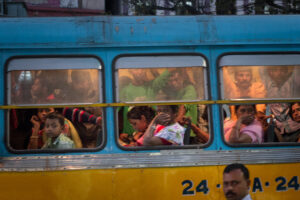 bus bondé calcutta