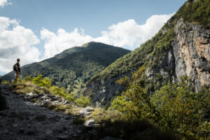 en aut des gorges d'enfer pyrénées