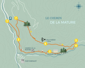 carte rando chemin mature