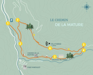 carte rando chemin mature