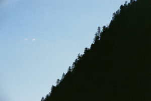 Skyline montagne Pyrénées