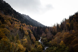 cascade cauterets automne