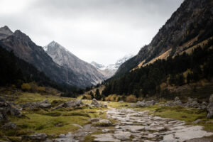 départ rando lac d'estom