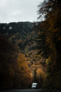 route cauterets automne