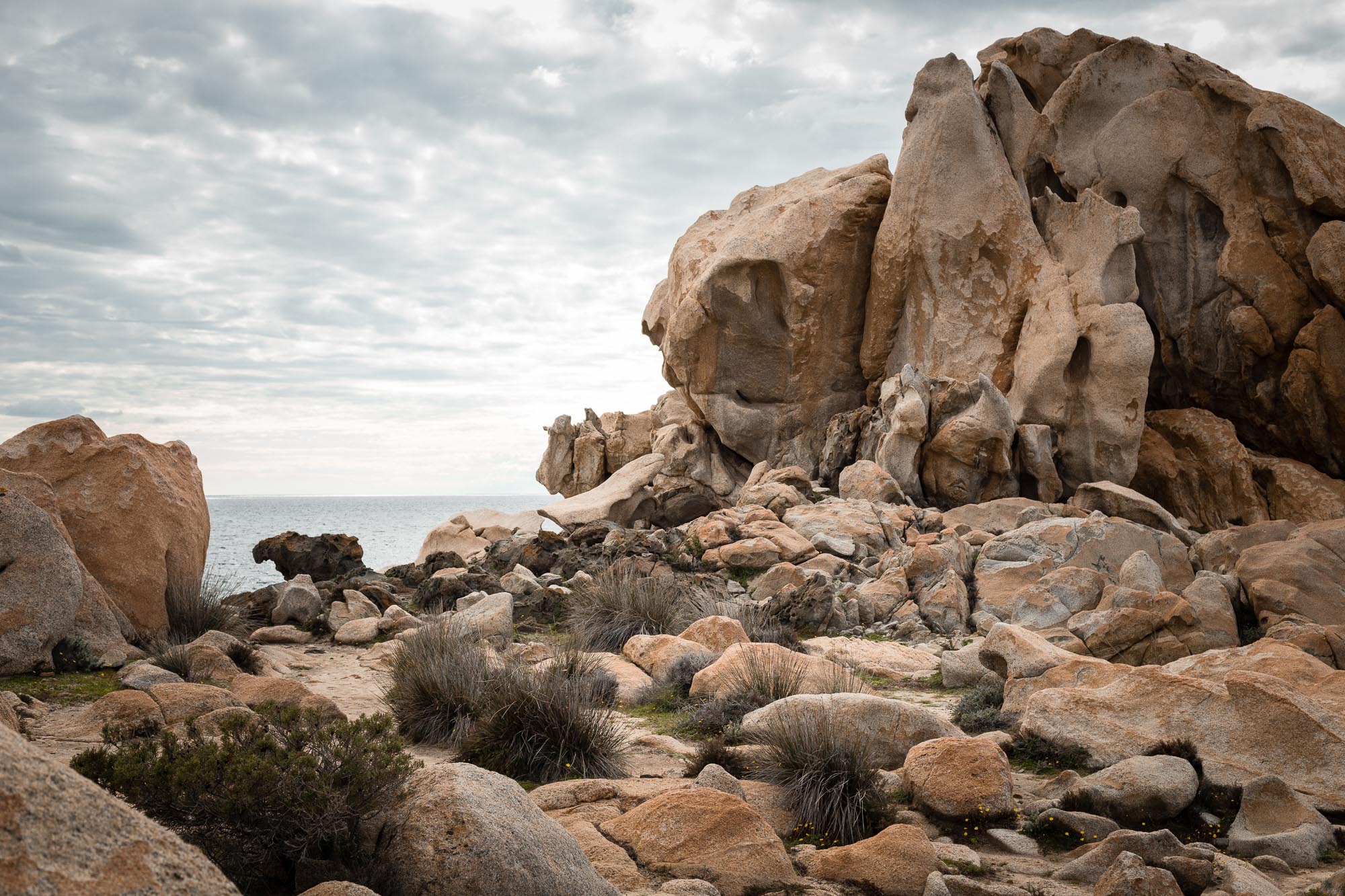 rochers granit campomoro